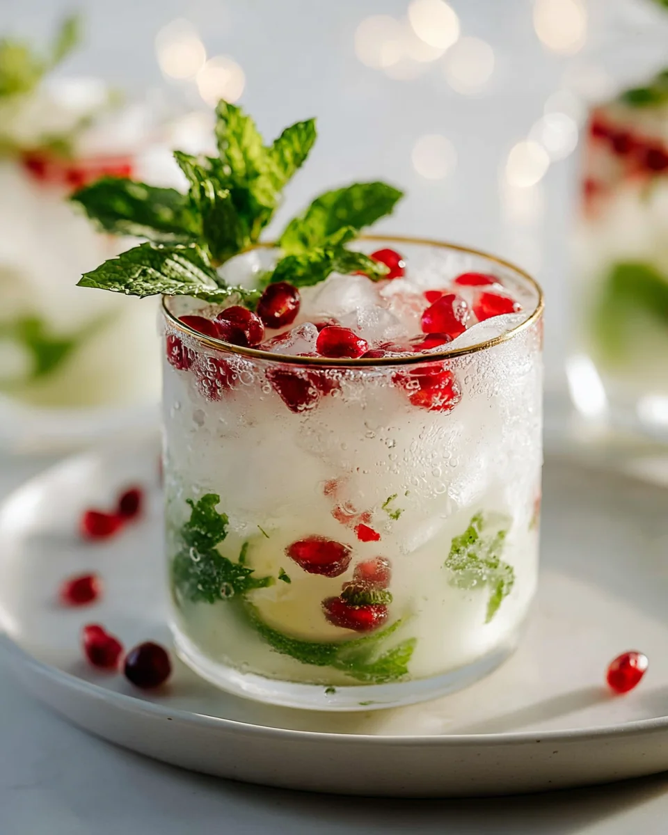 Celebrate The Season with White Christmas Mocktails!