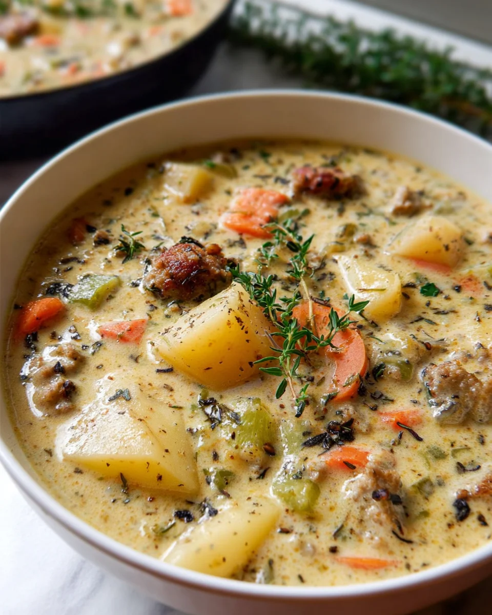 Comforting Potato and Beef Chowder Recipe for Cozy Nights