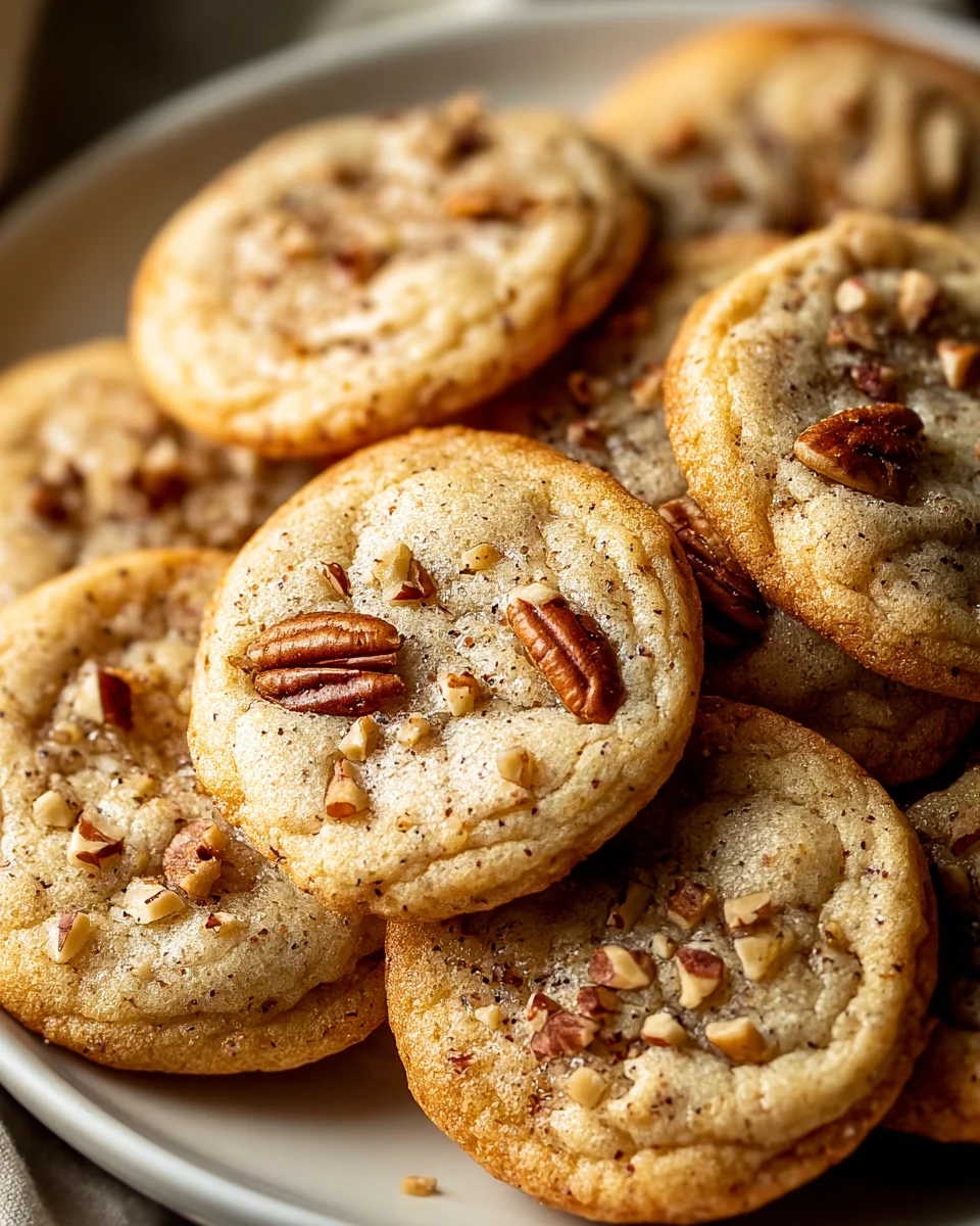 Irresistible Butter Pecan Cookies: A Cozy Delight Recipe