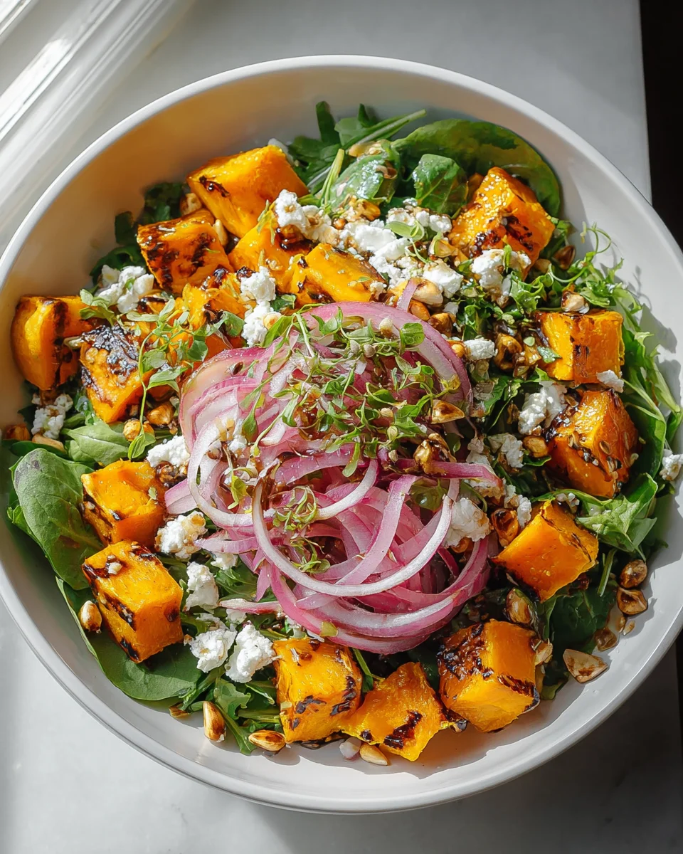 Delicious Kuerbiskern Ziegenkaese Kastanien Bowl Recipe