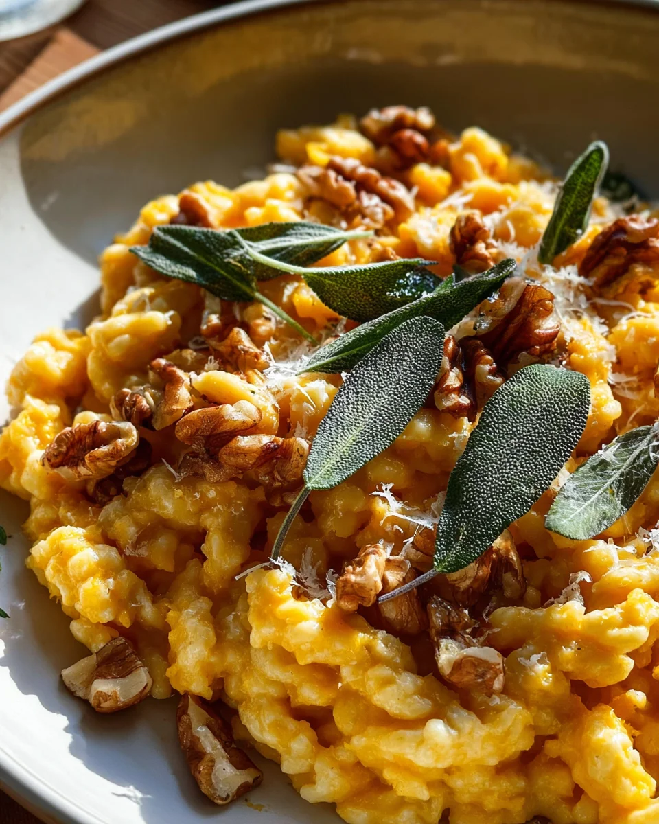 Delicious Pumpkin Spaetzle with Walnut and Sage Recipe