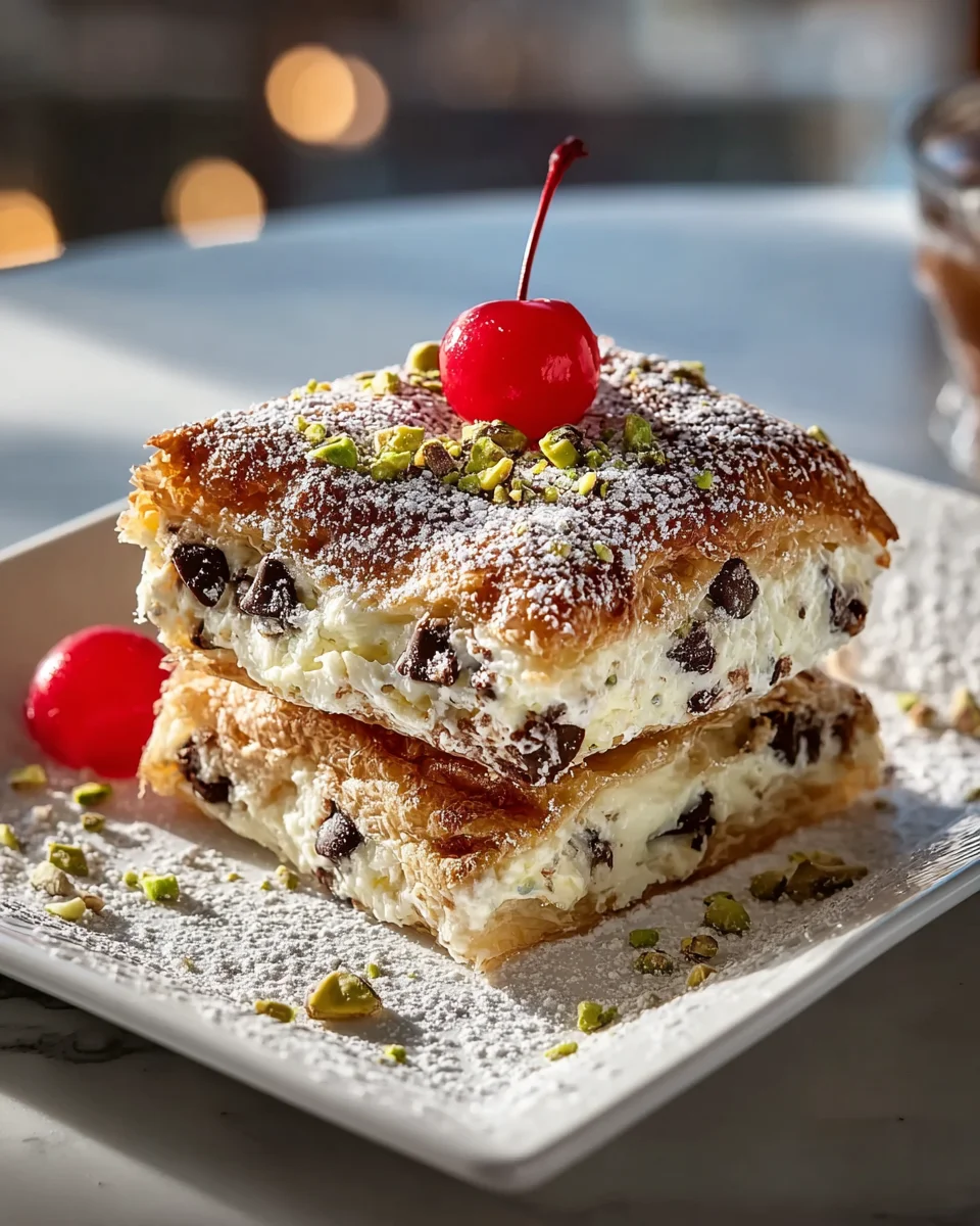 Irresistible Classic Cannoli Squares: Simple Dessert Recipe