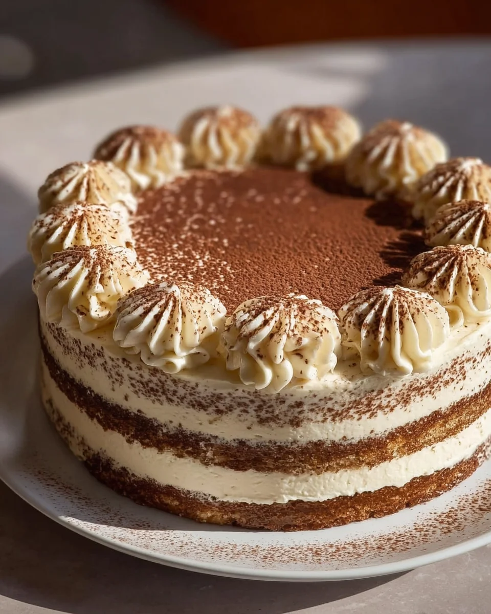 Delicious Tiramisu Cake Recipe: No-Alcohol Delight!