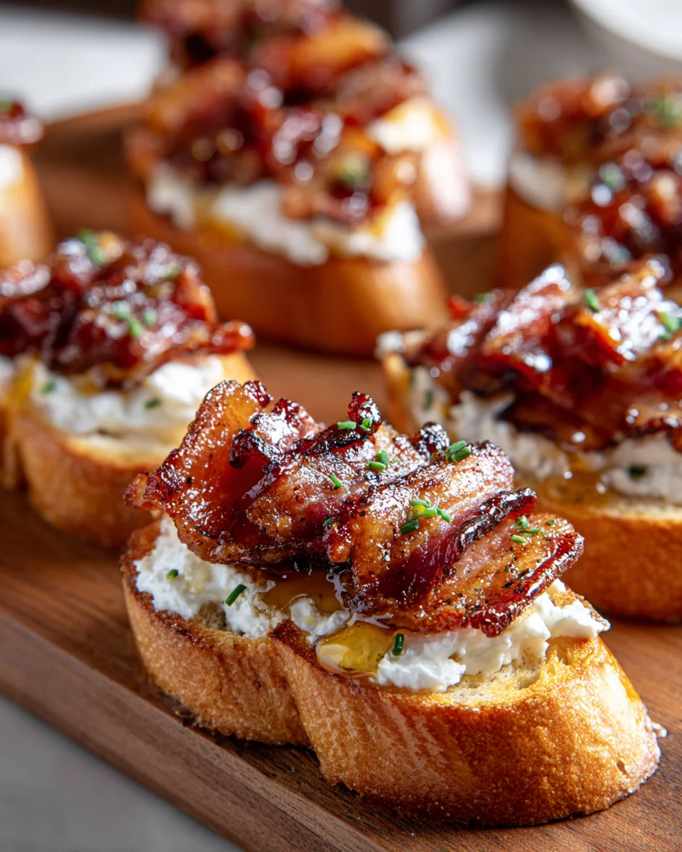 Million Dollar Beef Bacon Crostini: A Gourmet Delight
