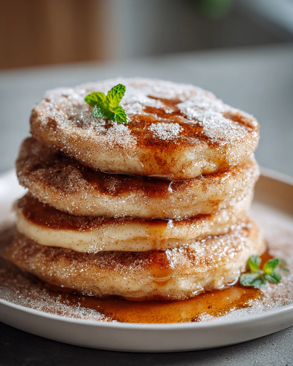 Delicious Spanish Churro Pancakes: A Sweet Breakfast Treat