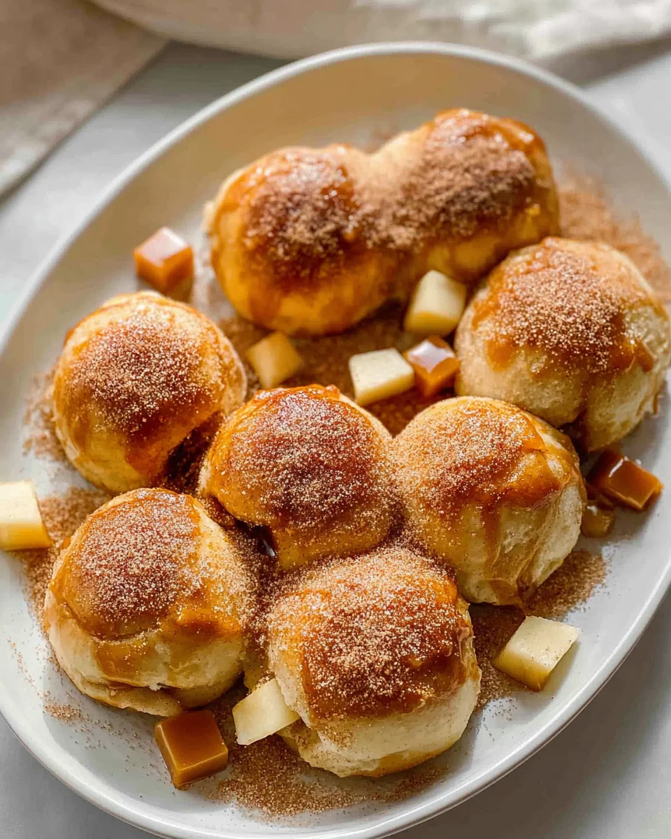 Mouthwatering Caramel Apple Pie Bombs: Sweet Dessert Delight