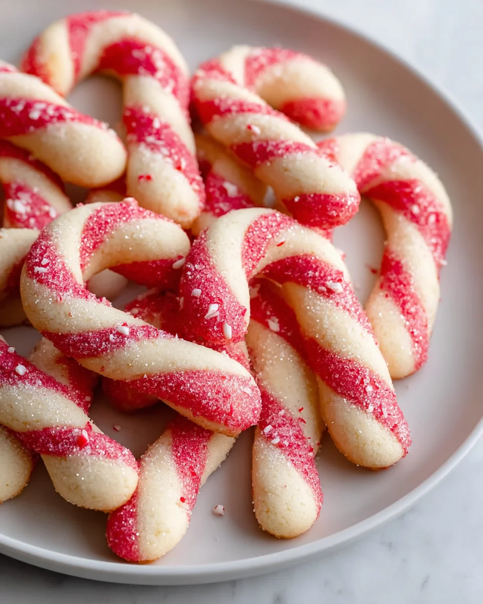 Festive Candy Cane Cookies: Easy Holiday Baking!