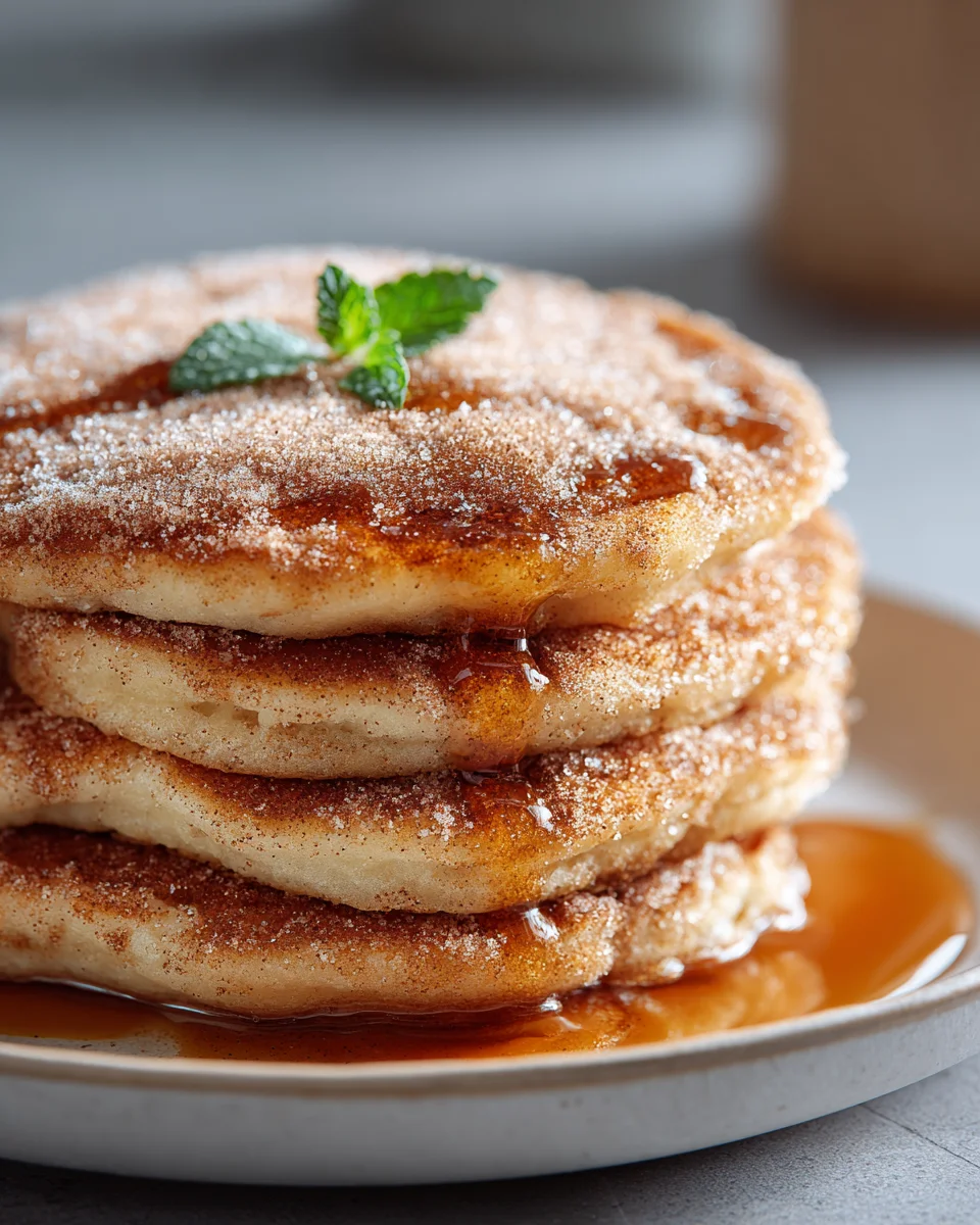 Delicious Spanish Churro Pancakes: A Sweet Breakfast Treat