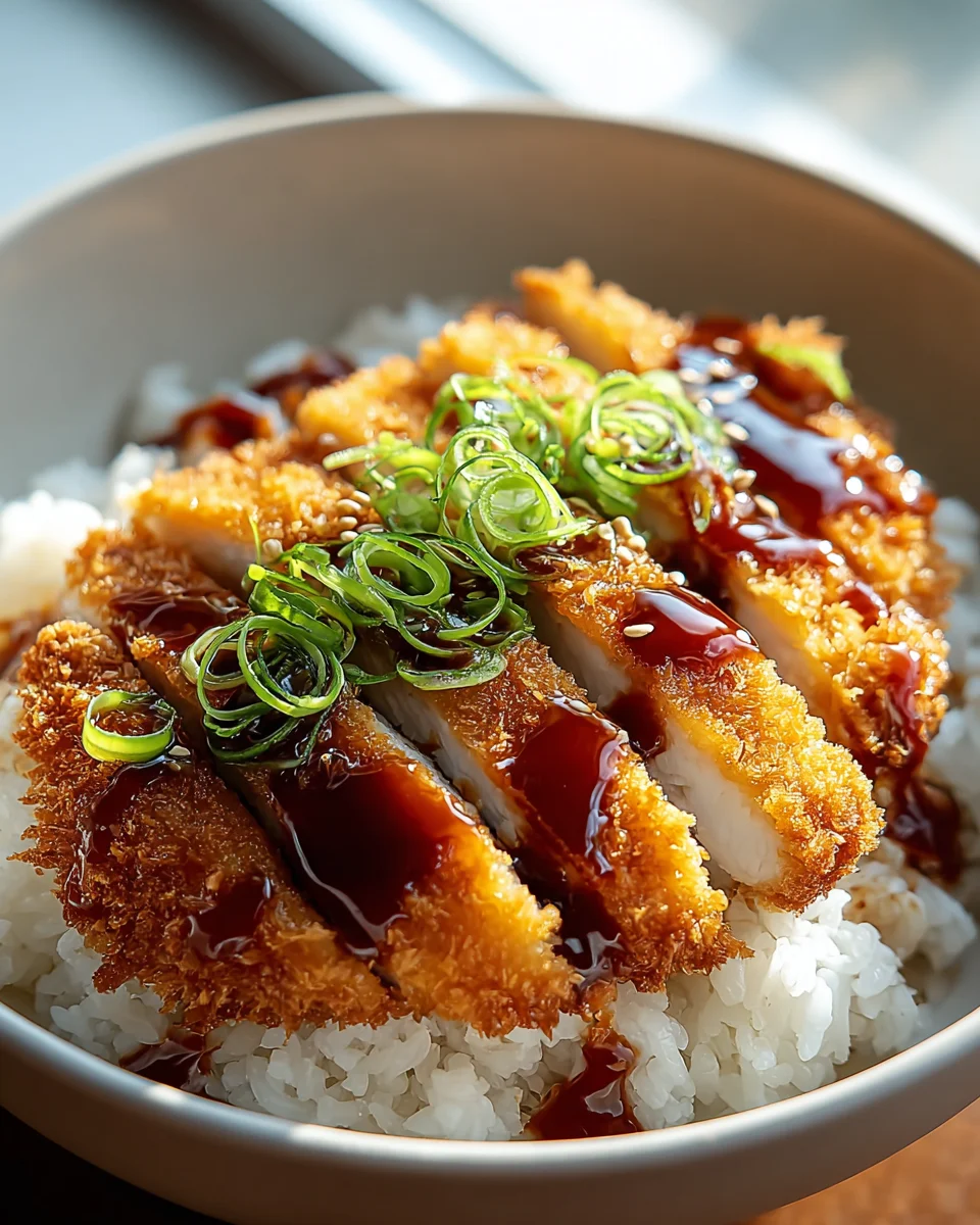 Irresistible Beef Katsu Bowls with Tonkatsu Sauce Recipe