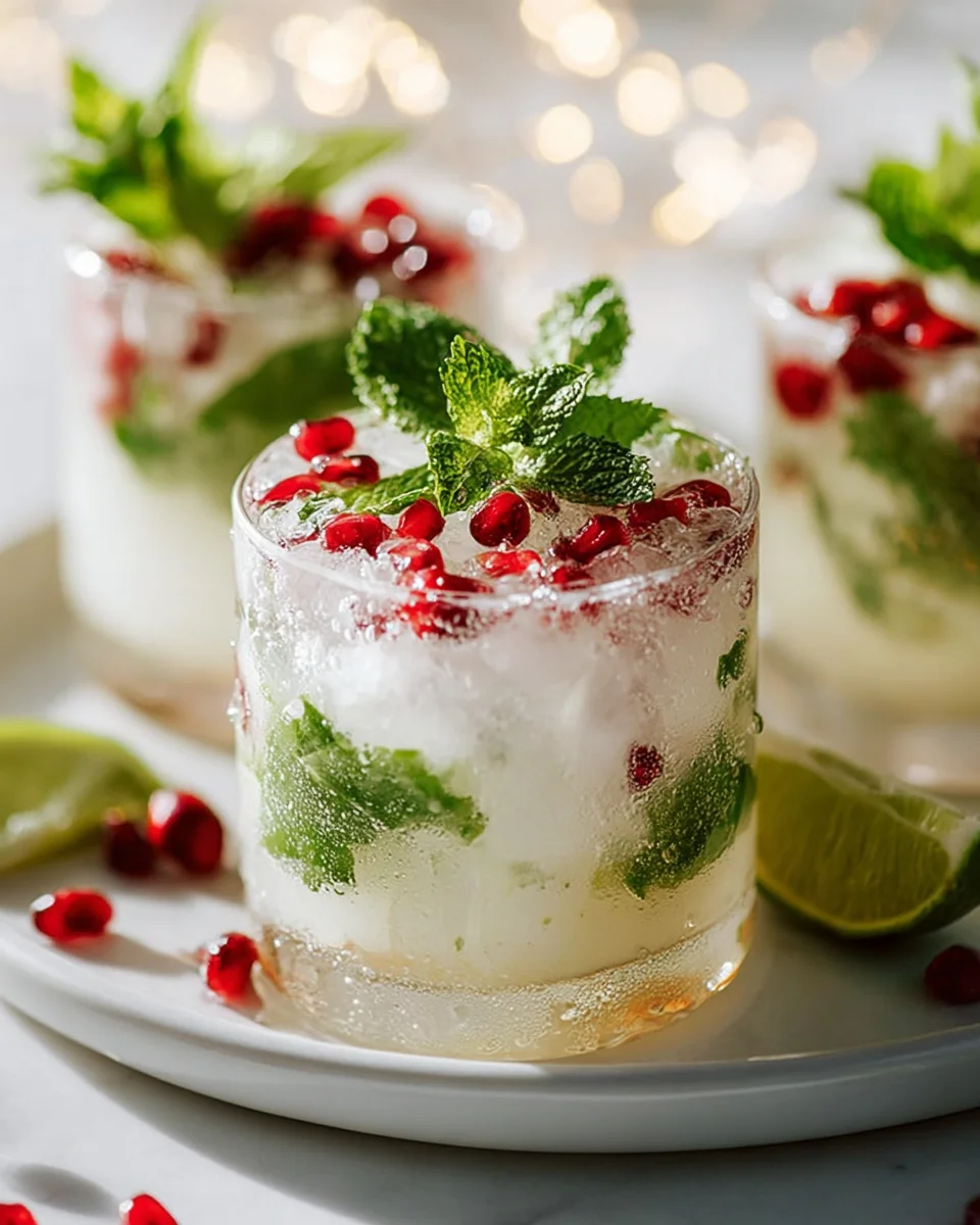 Celebrate The Season with White Christmas Mocktails!