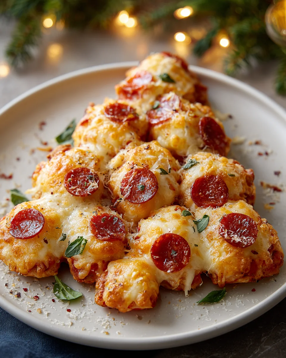 Festive Christmas Pizza Bites: Easy Beef Party Appetizers!
