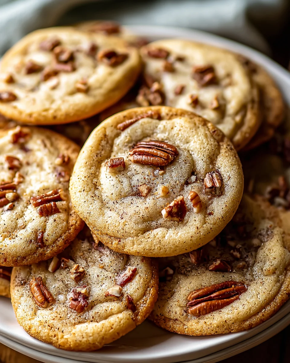 Irresistible Butter Pecan Cookies: A Cozy Delight Recipe