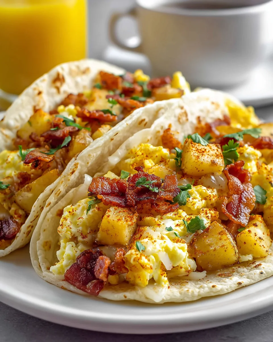 Delicious Baked Breakfast Tacos: Easy and Flavorful Recipe