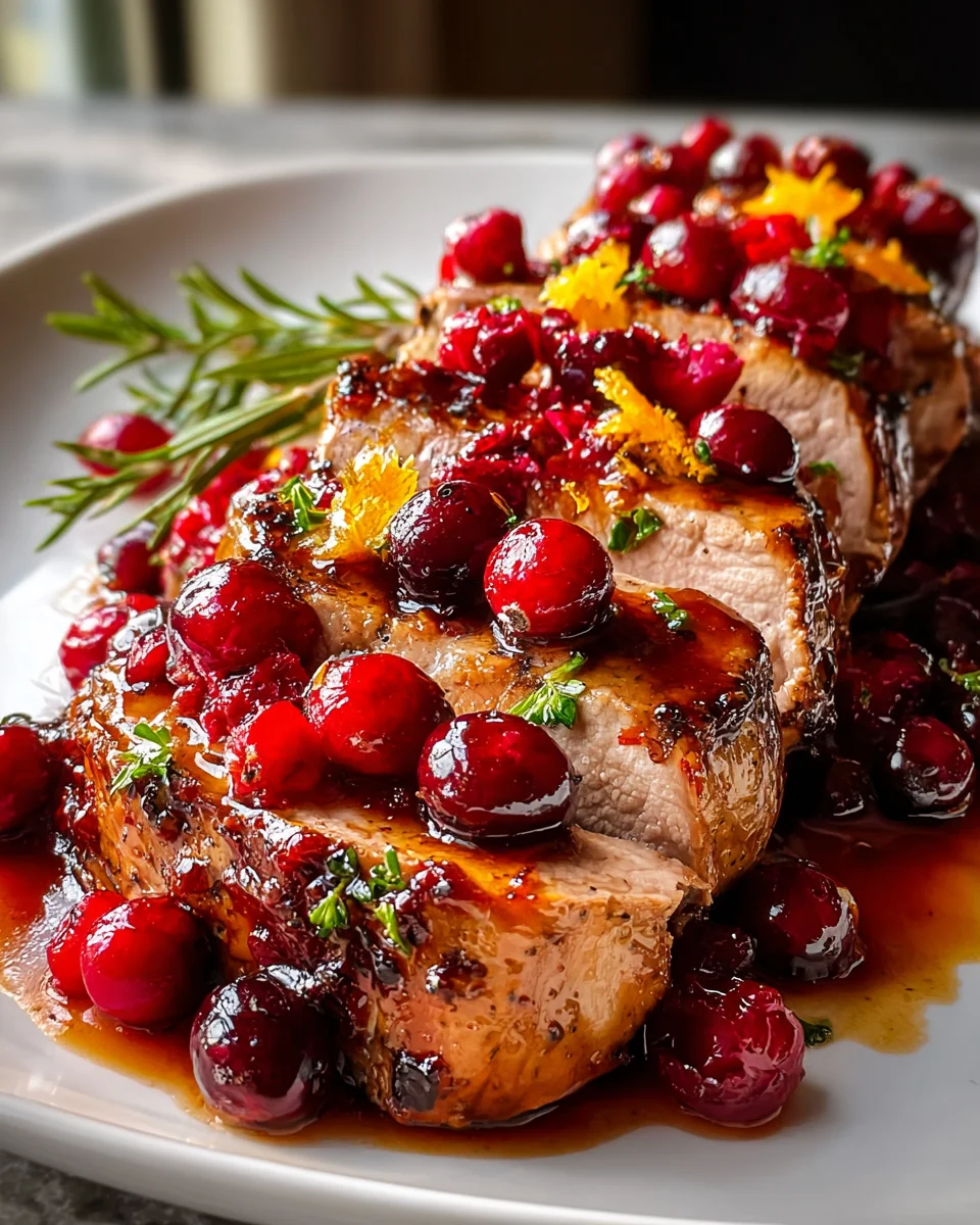 Cranberry Orange Beef Tenderloin: Festive & Flavorful!
