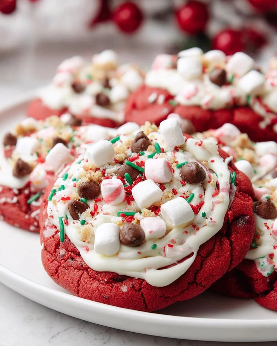 Red Velvet Christmas Cookies: Santa's Sweet Treats Recipe