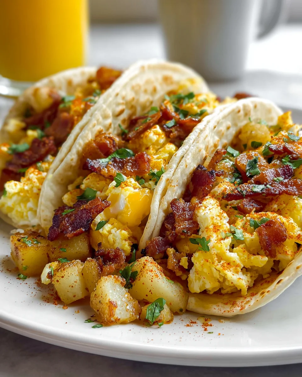 Delicious Baked Breakfast Tacos: Easy and Flavorful Recipe