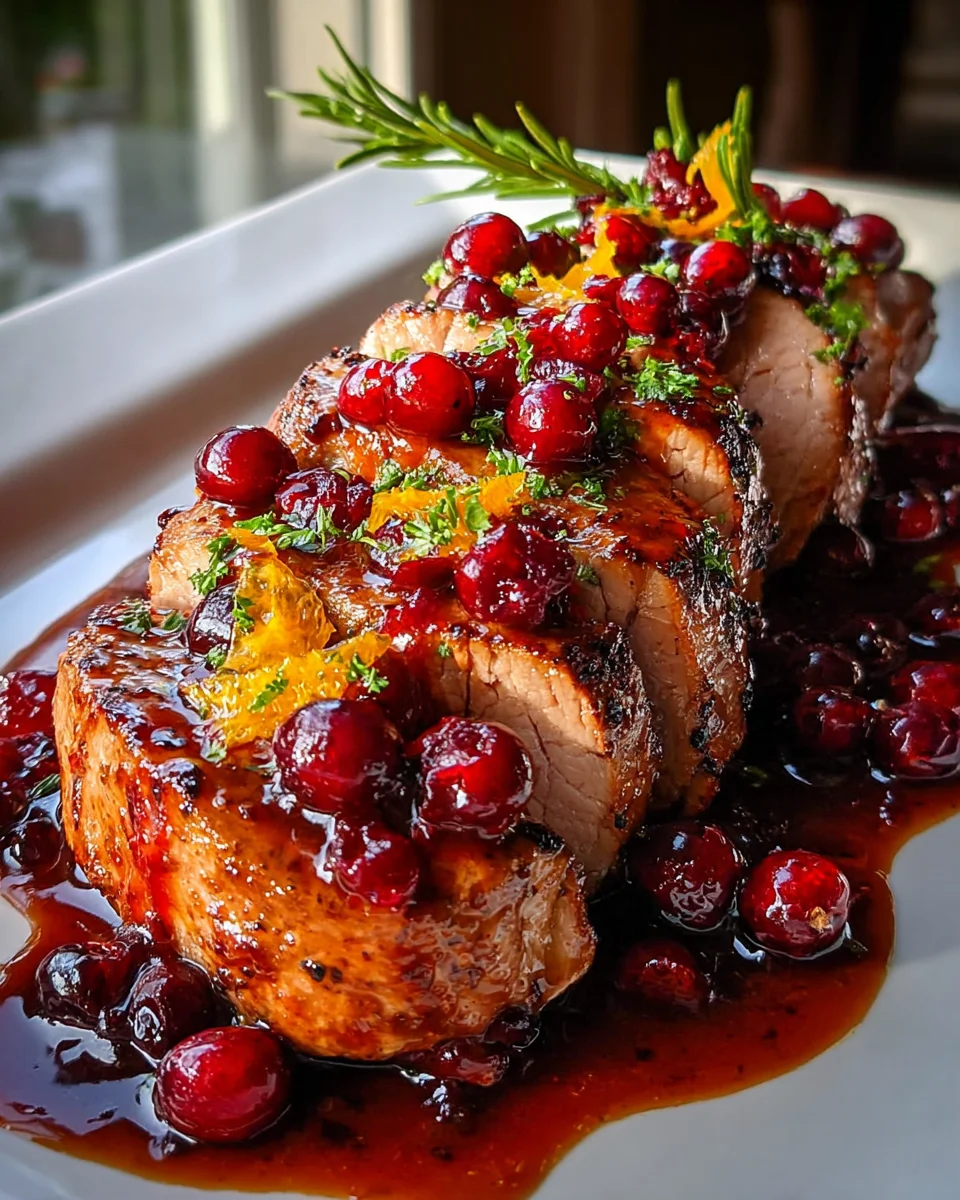 Cranberry Orange Beef Tenderloin: Festive & Flavorful!