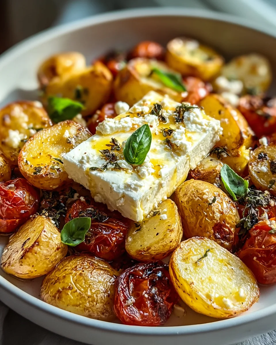 Healthy Baked Feta Potatoes: Easy and Delicious Recipe