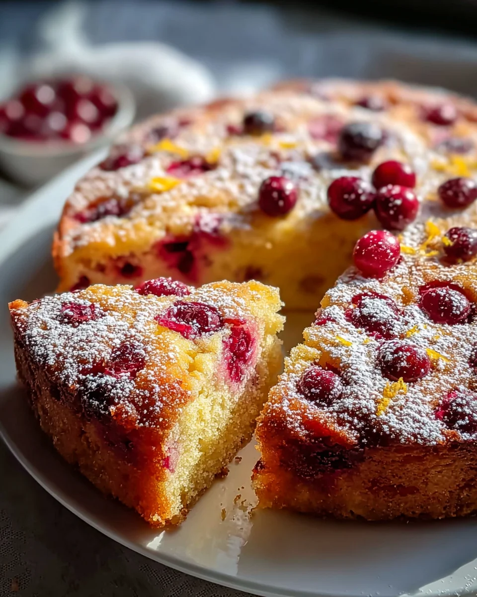 Delicious Cranberry Orange Breakfast Cake Recipe to Try Today!