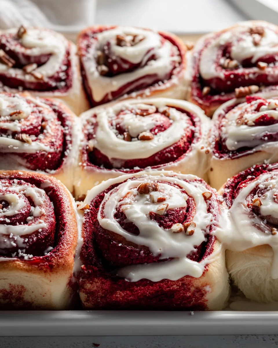 Red Velvet Cinnamon Rolls: Easy & Decadent Recipe