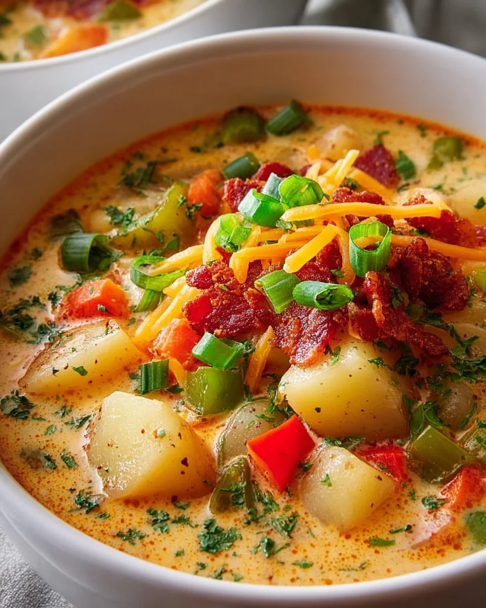 Spicy Cajun Potato Soup Recipe - Hearty & Flavorful Delight!