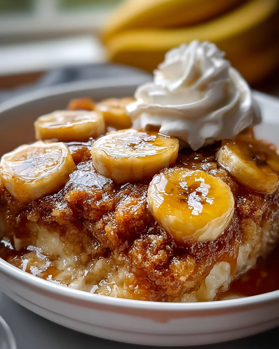 Delicious Southern Banana Cobbler - Easy Dessert Recipe