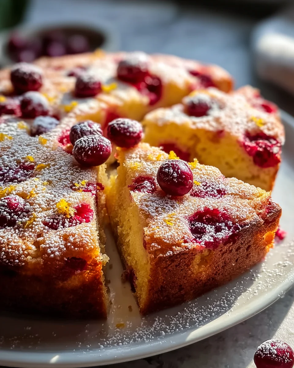 Delicious Cranberry Orange Breakfast Cake Recipe to Try Today!