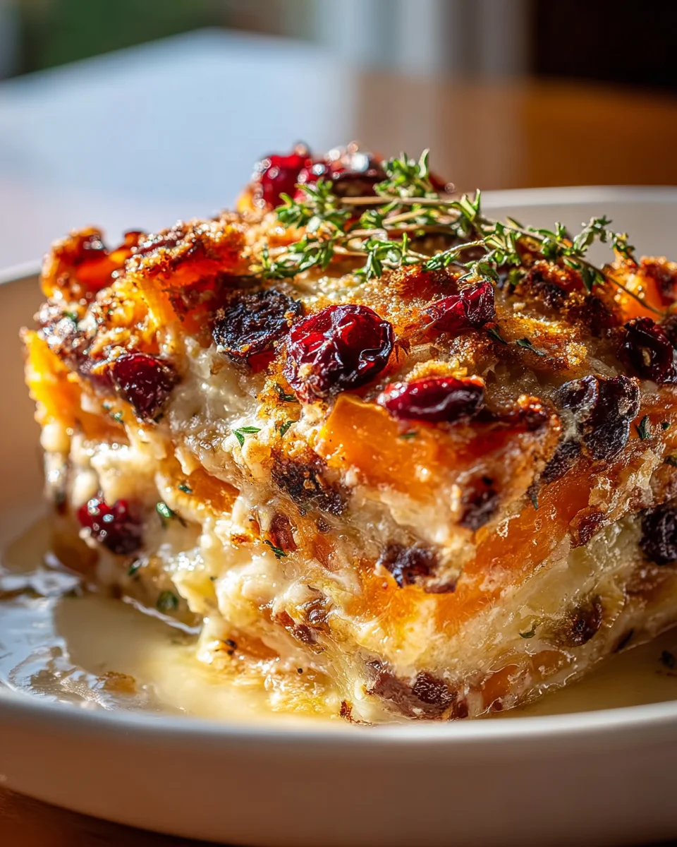 Festive Sweet Potato Cranberry Gratin Recipe for Celebrations
