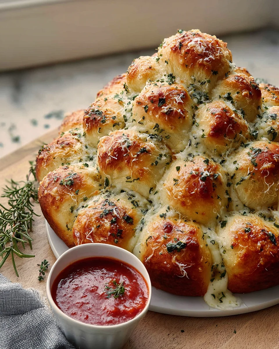 Cheesy Christmas Tree Bread: Festive & Delicious Recipe!