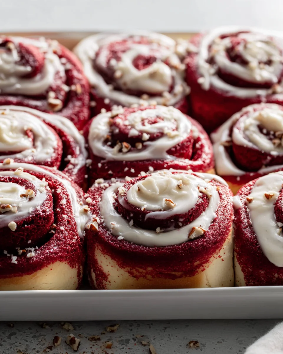 Red Velvet Cinnamon Rolls: Easy & Decadent Recipe