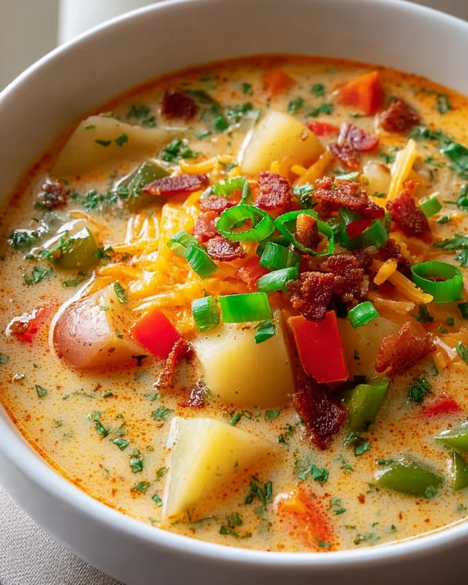 Spicy Cajun Potato Soup Recipe - Hearty & Flavorful Delight!