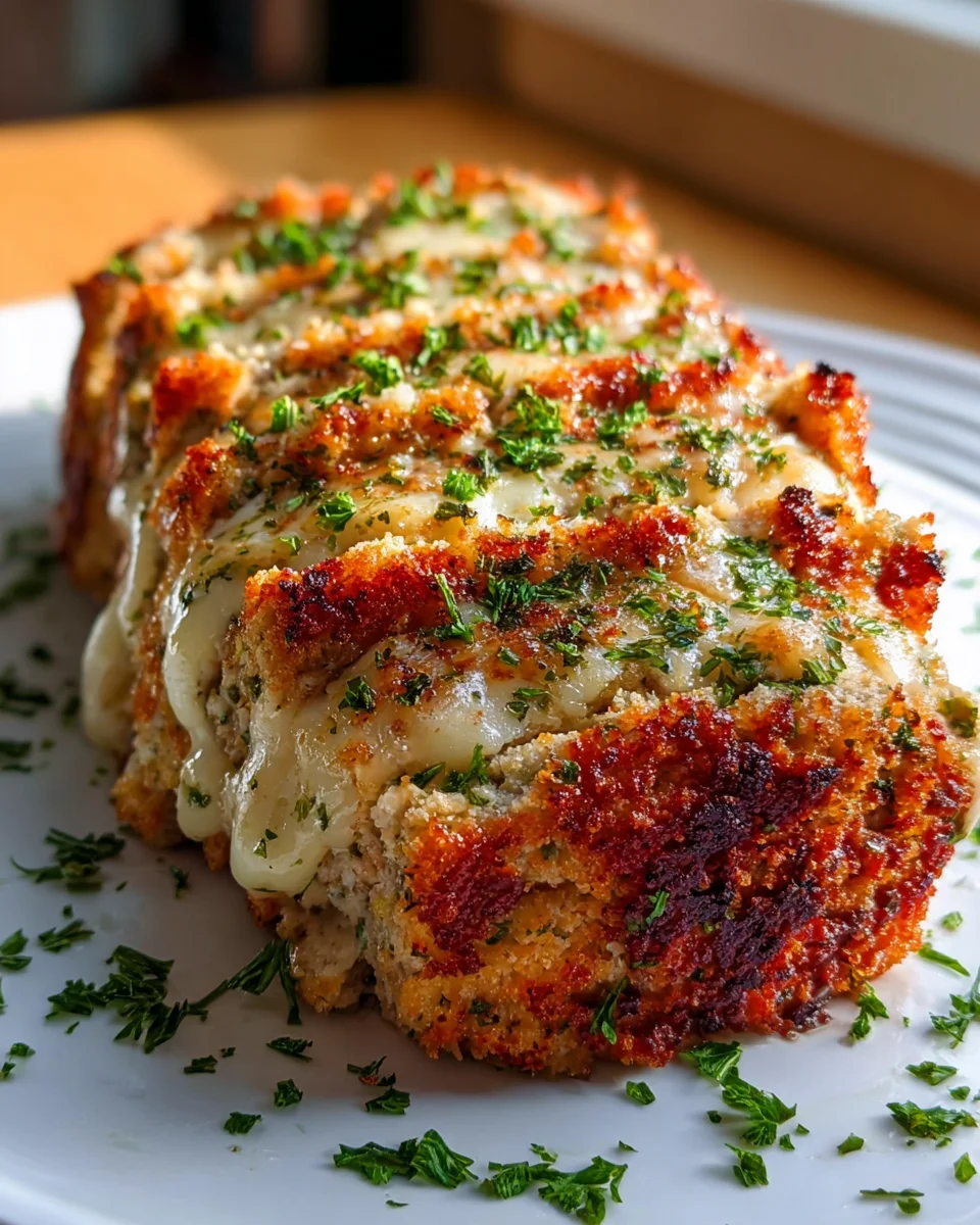 Delicious Parmesan Chicken Meatloaf Recipe for Dinner Tonight