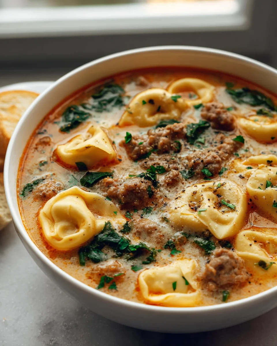 Beef Sausage Tortellini Soup: Your Cozy Meal Guide