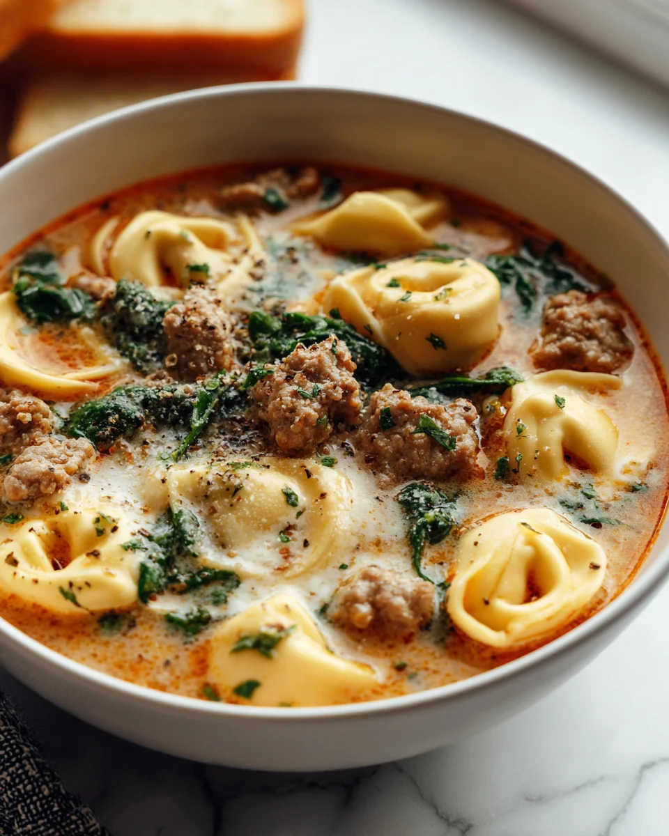 Beef Sausage Tortellini Soup: Your Cozy Meal Guide