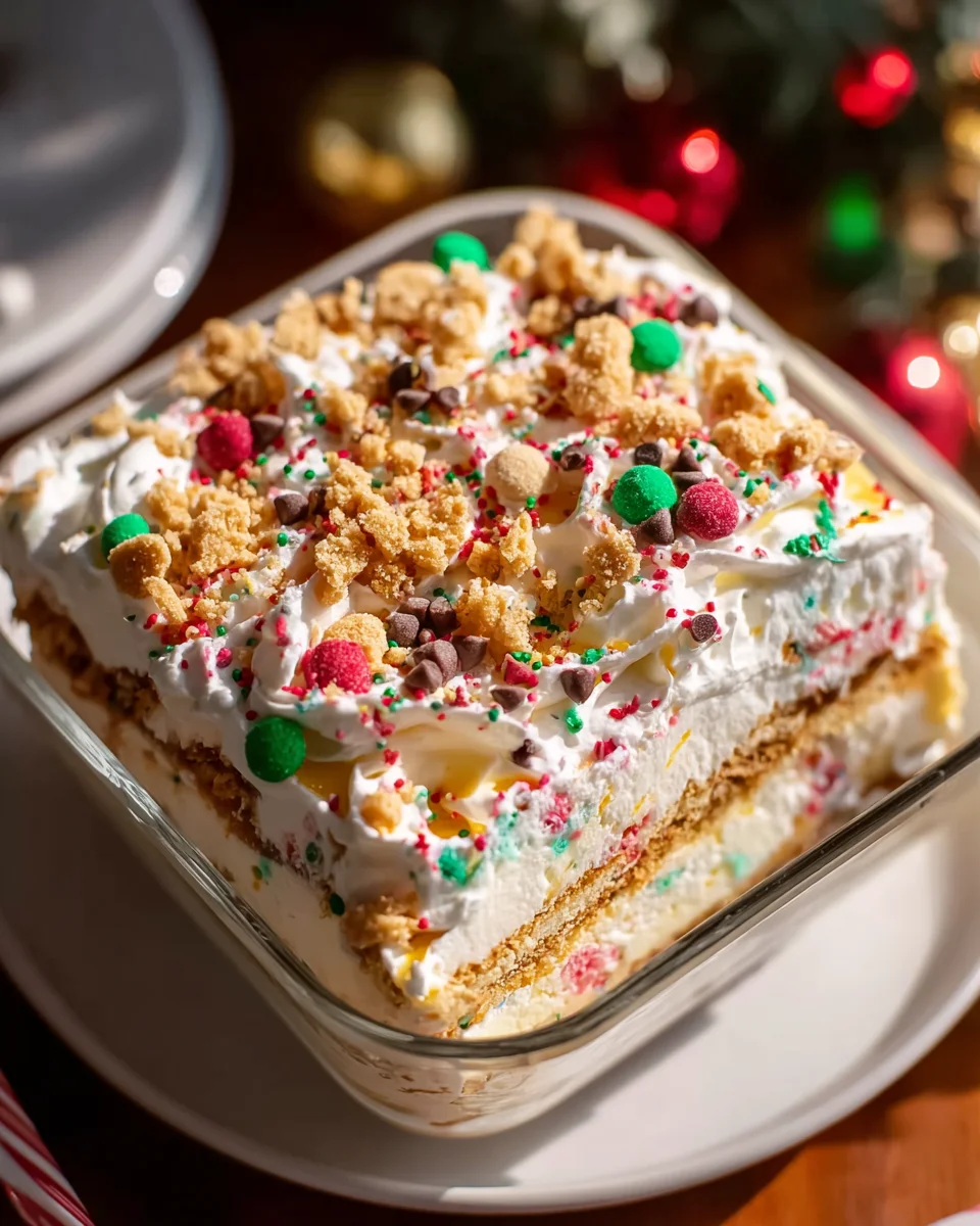 Best Christmas Cookie Lasagna Recipe for Festive Fun!