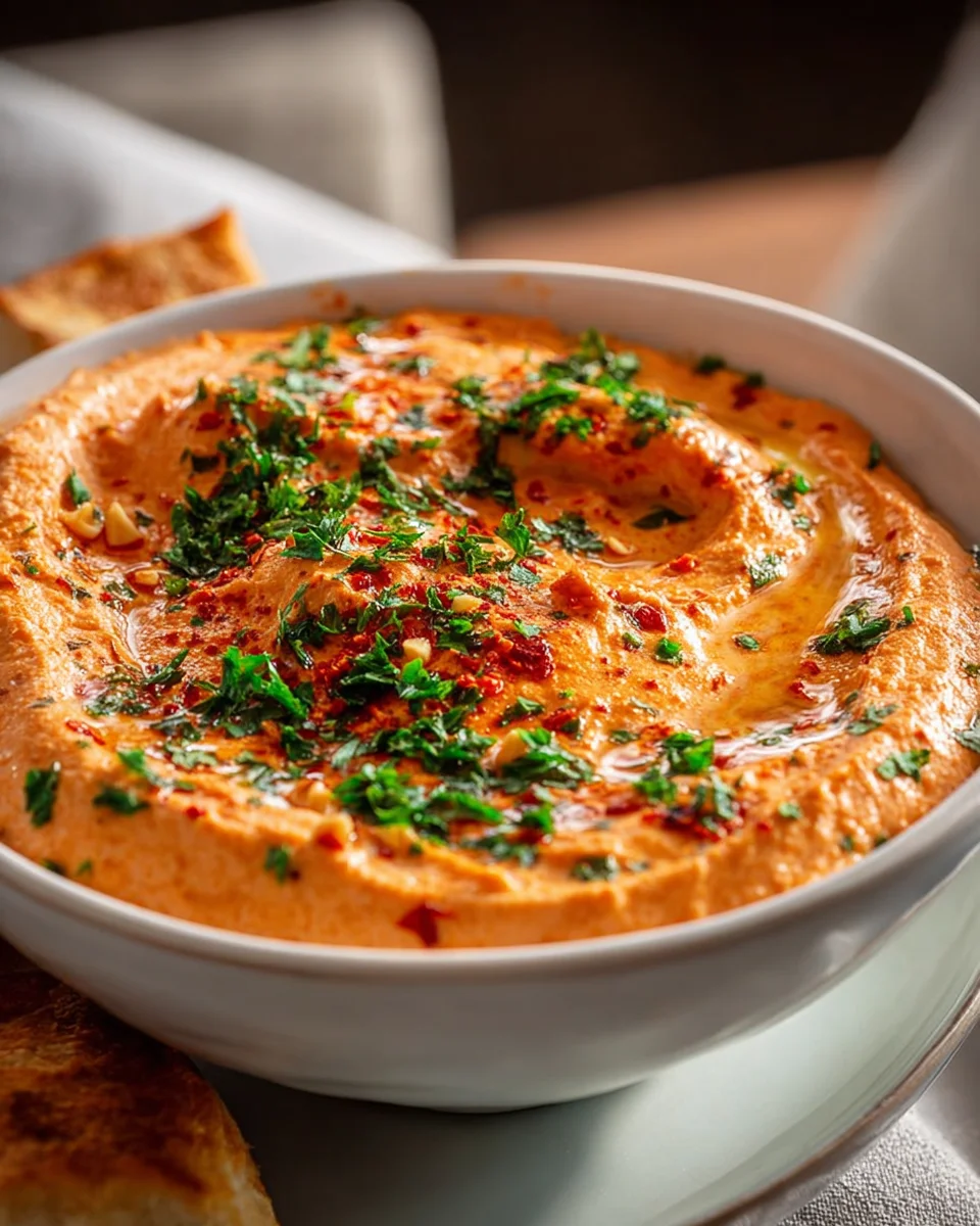 Creamy Red Pepper Walnut Dip: Secret to Silky Texture