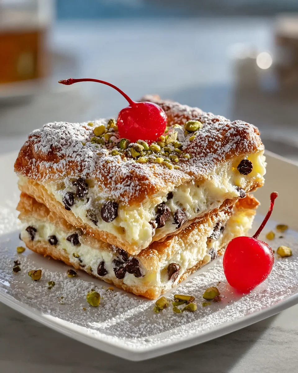 Irresistible Classic Cannoli Squares: Simple Dessert Recipe