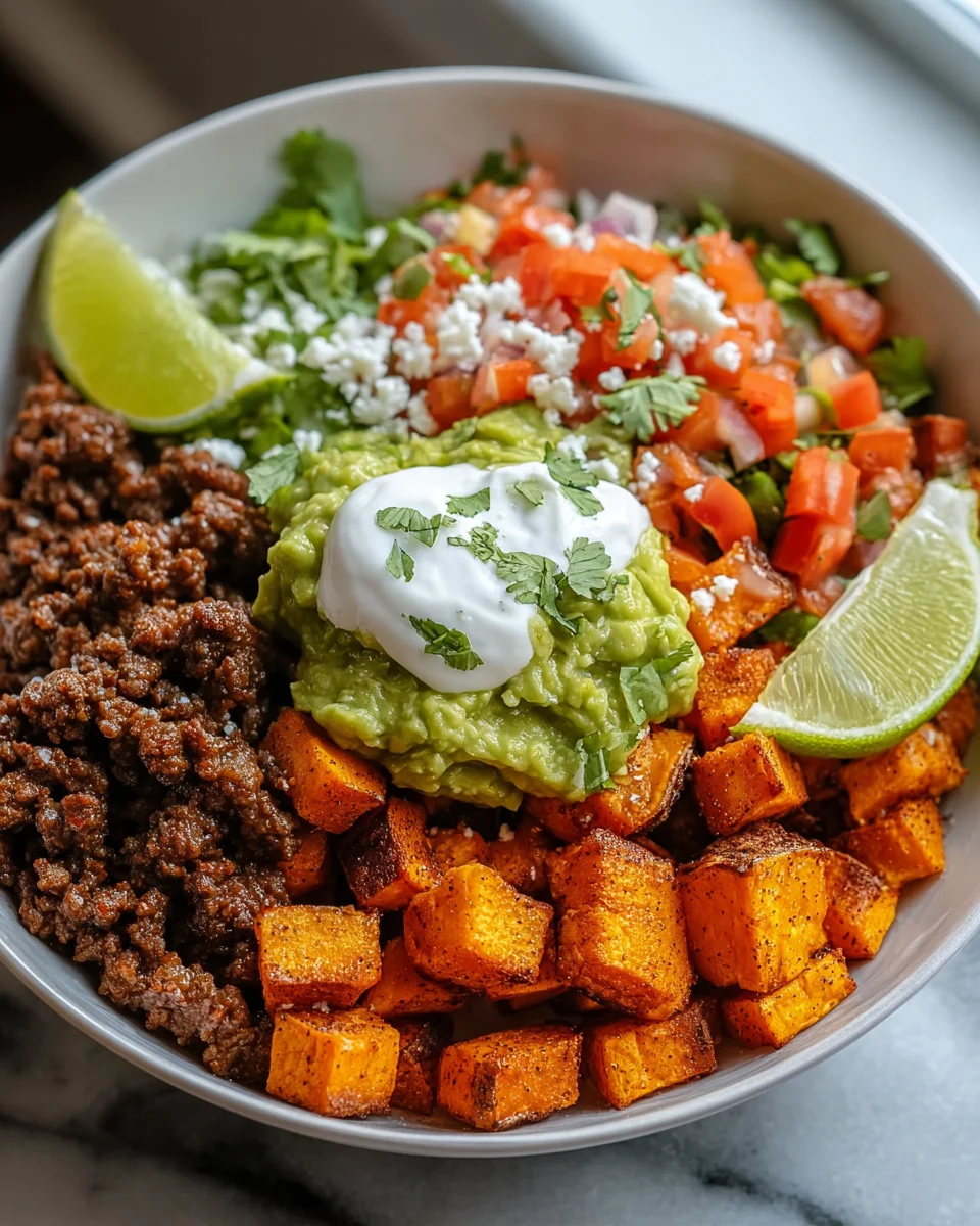 Delicious Sweet Potato Taco Bowl Recipe for Healthy Eating