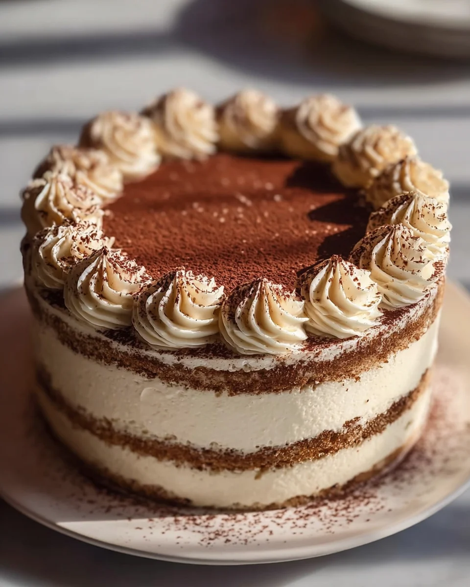 Delicious Tiramisu Cake Recipe: No-Alcohol Delight!