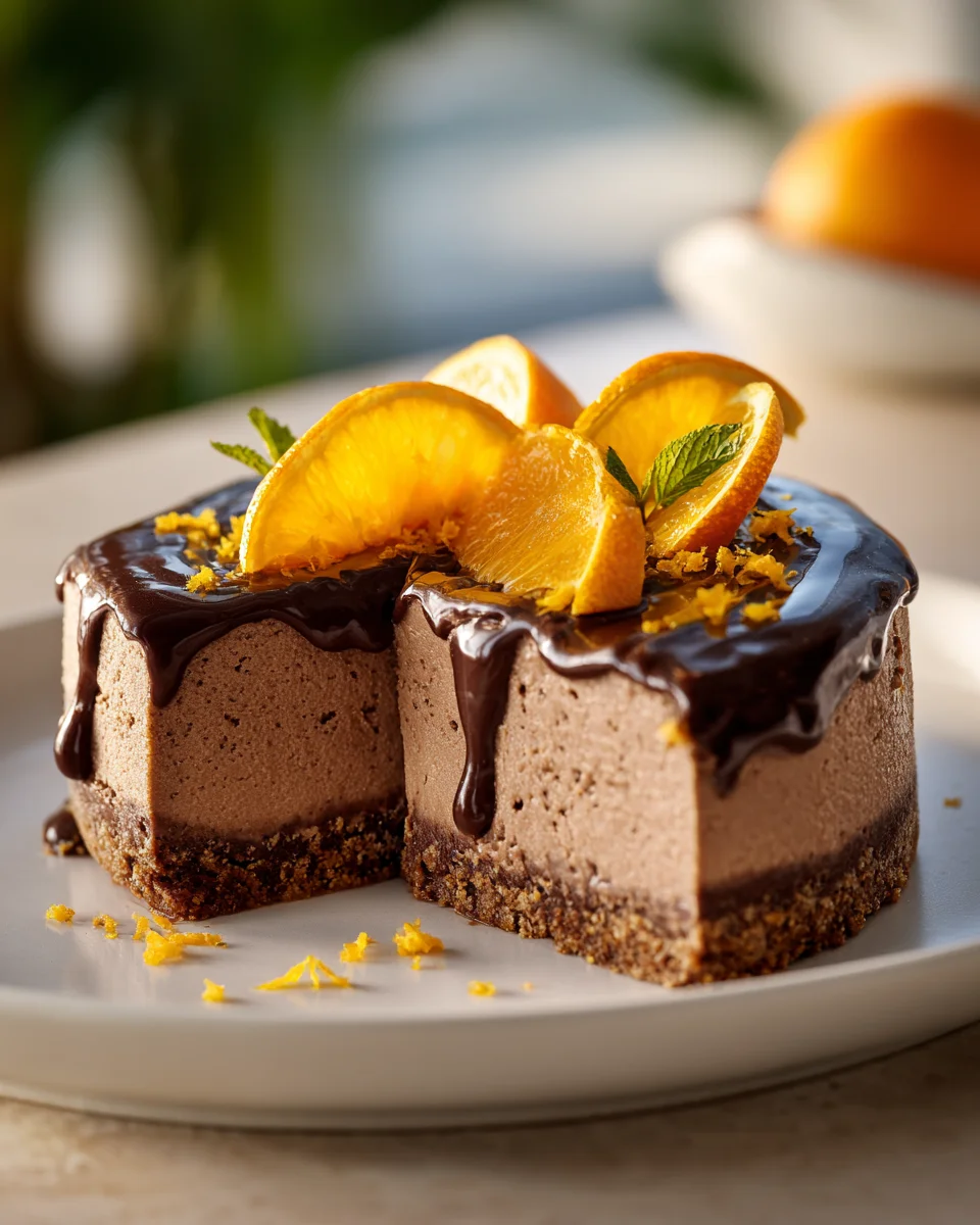 Chocolate Orange Cheesecake: Decadent Dessert Delight