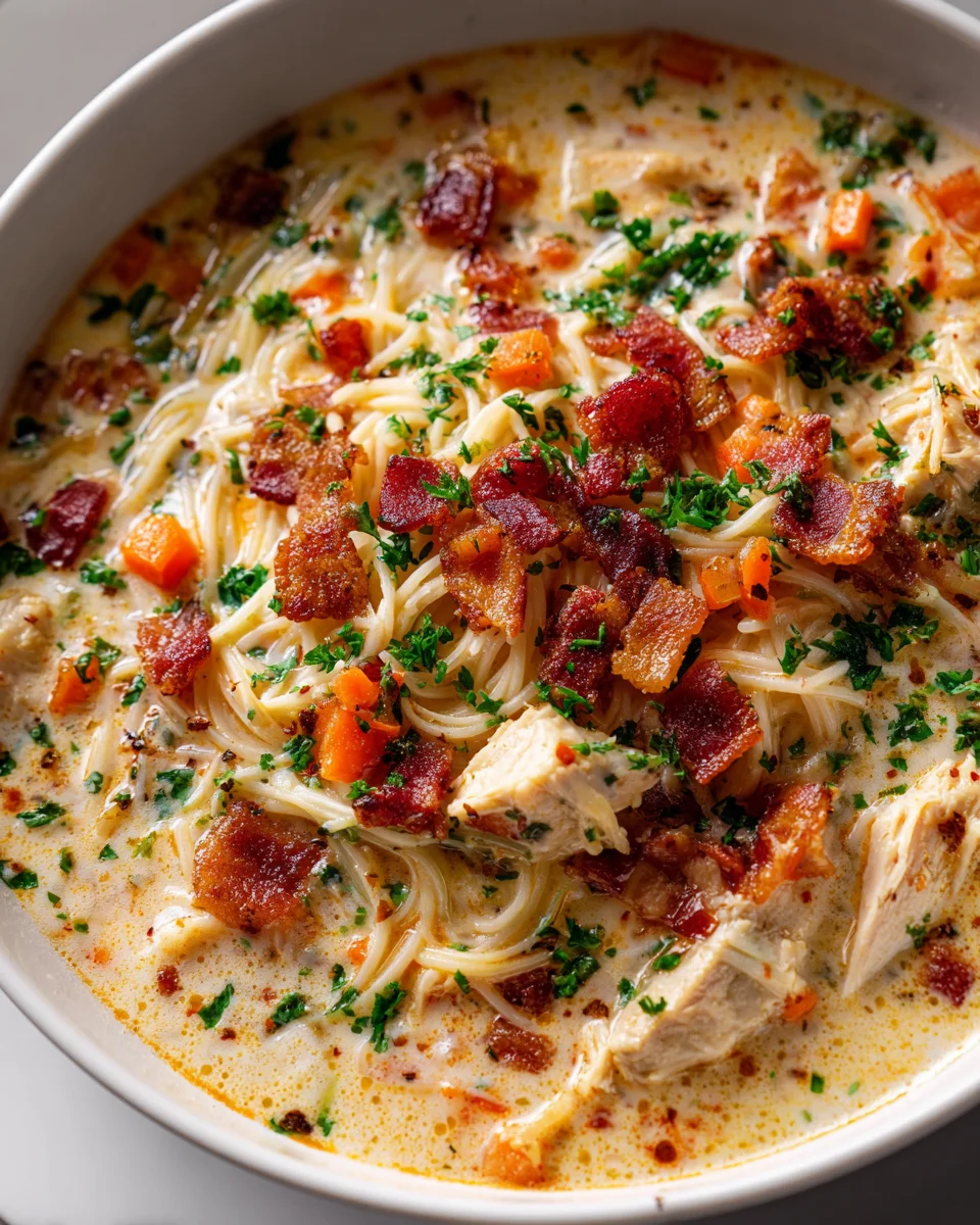 Cozy Crack Chicken Soup: Creamy, Hearty, and So Delicious!