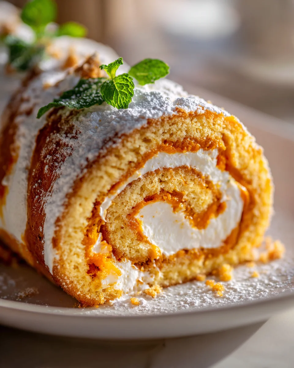 Delicious Pumpkin Swirl Cheesecake Roll Recipe to Try Today!