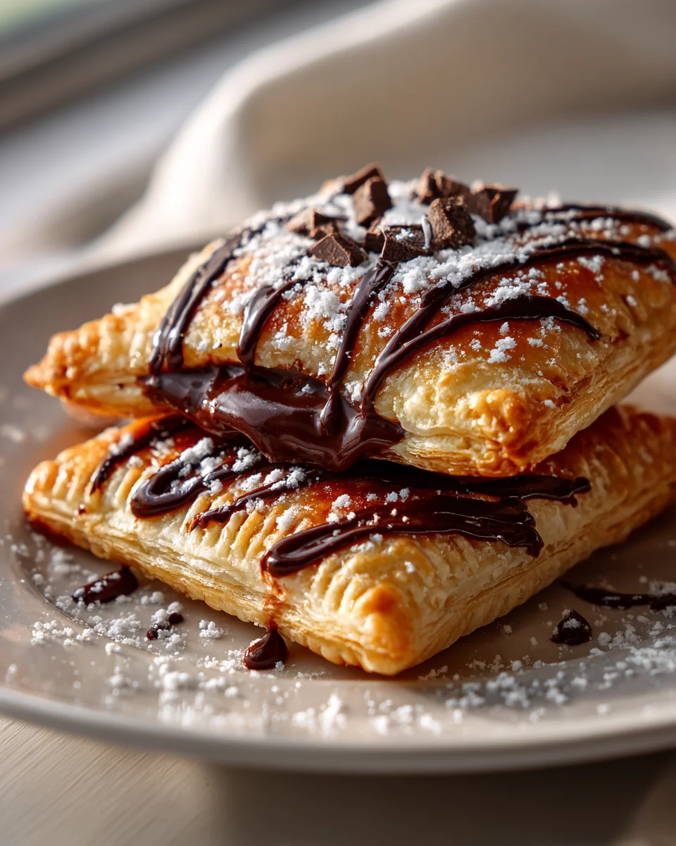 Chocolate Fudge Pop Tarts: Easy Homemade Recipe!