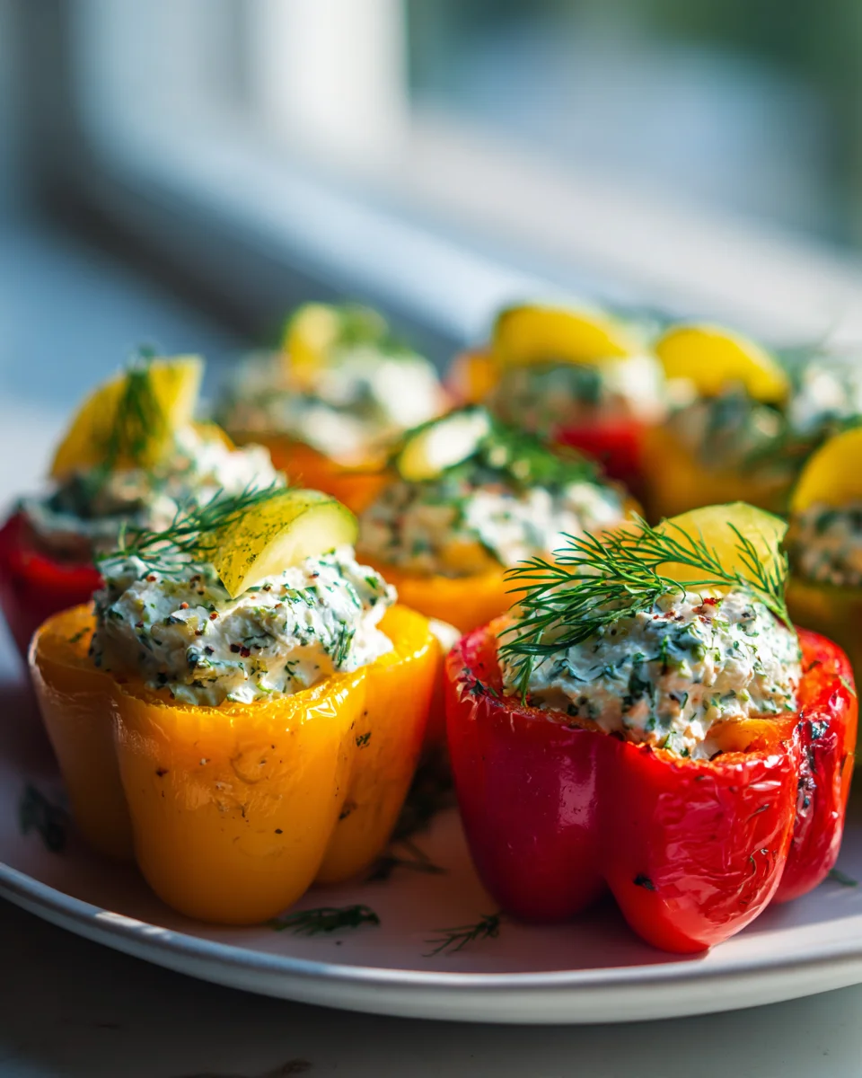 Best Pickle Dip Stuffed Mini Peppers for Your Next Party