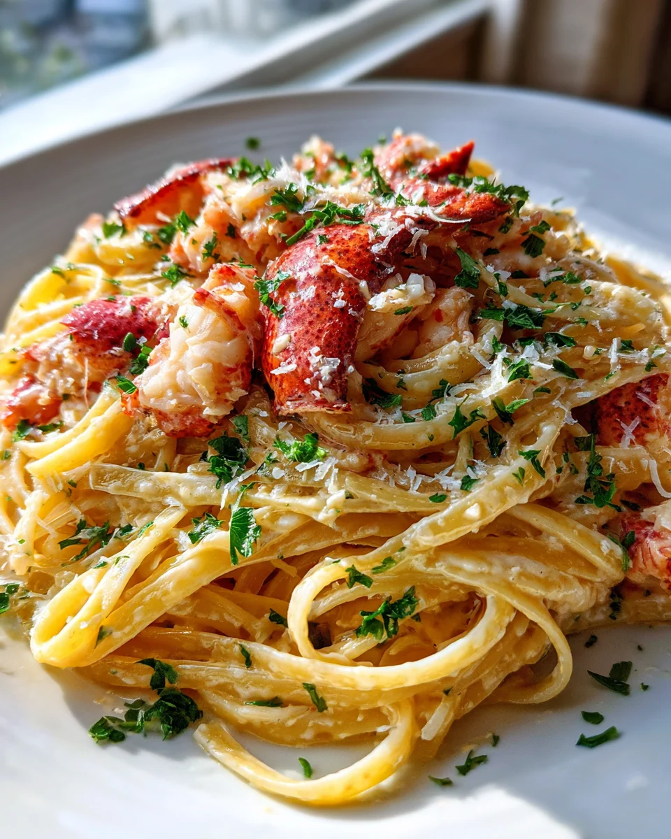 Decadent Buttered Lobster Pasta – Easy Gourmet Meal Idea