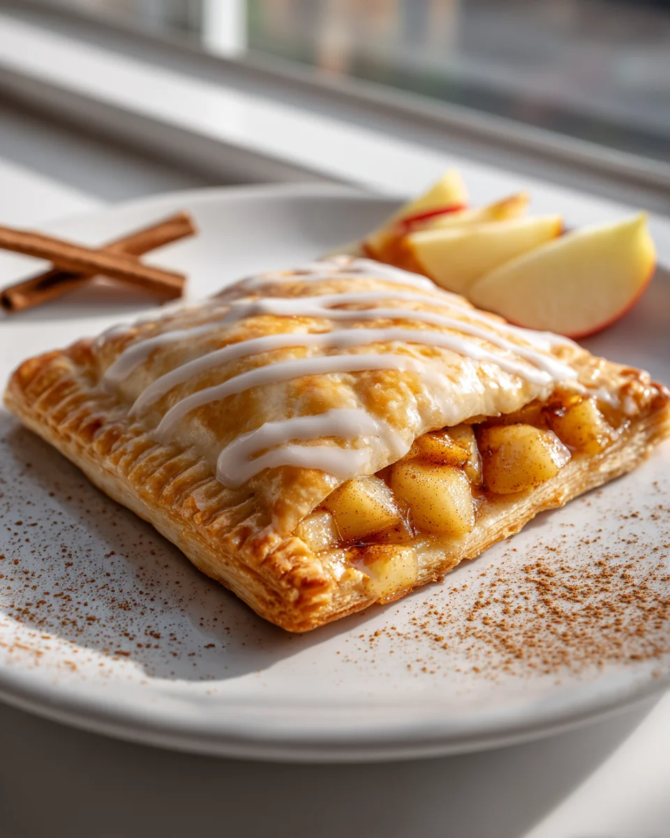 Easy Apple Cinnamon Breakfast Pop Tarts Recipe