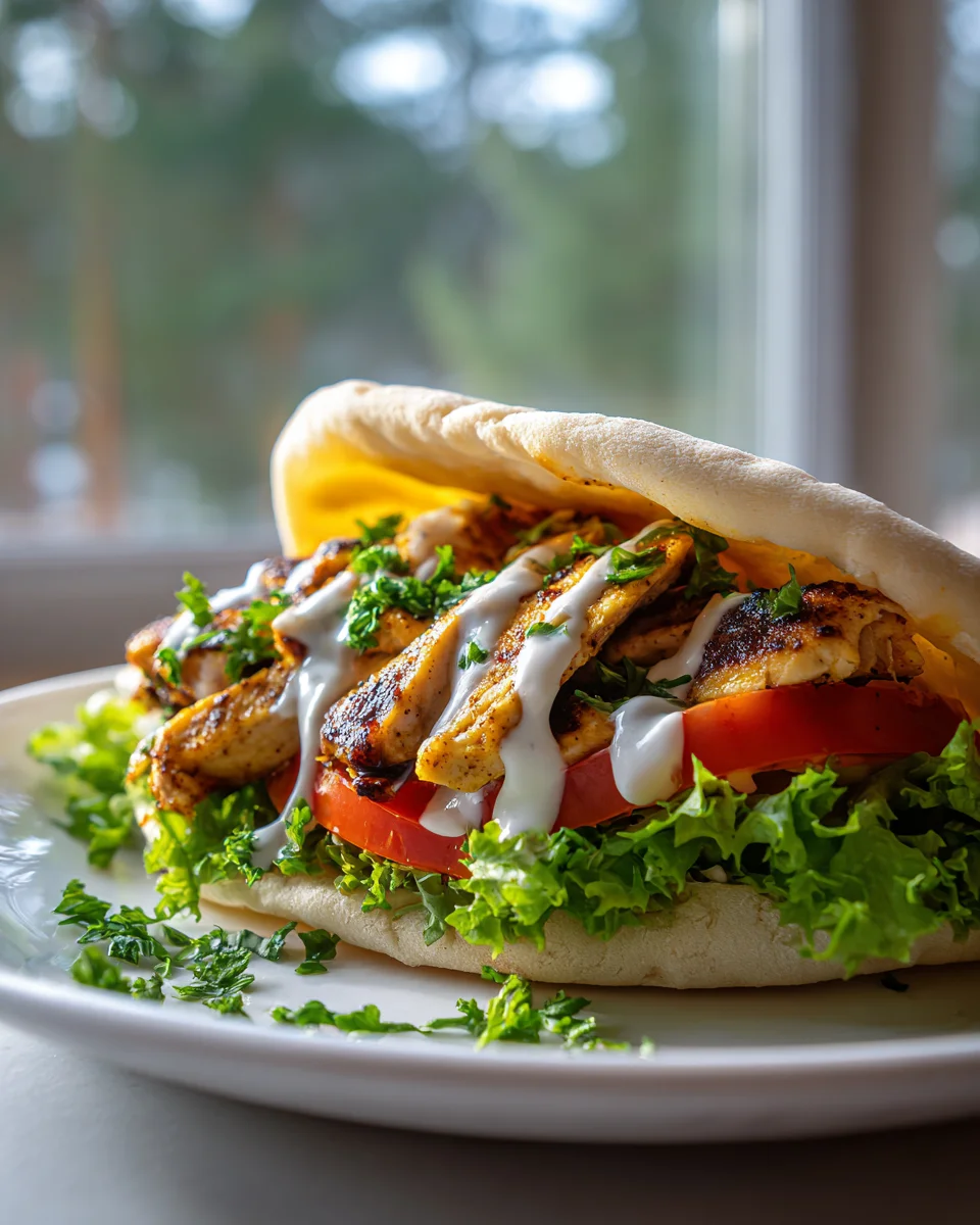 Flavorful Honey Mustard Chicken Pitas: A Must-Try!