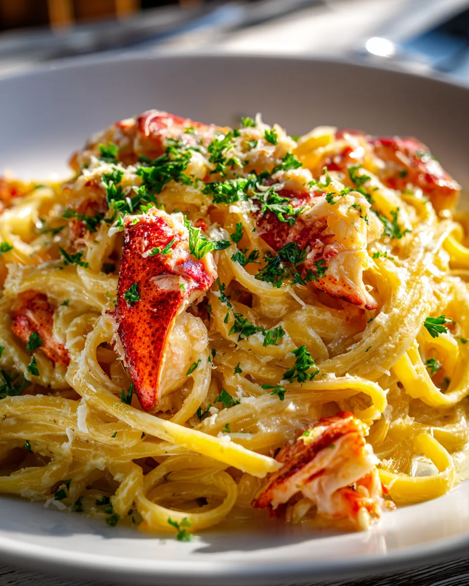 Decadent Buttered Lobster Pasta – Easy Gourmet Meal Idea