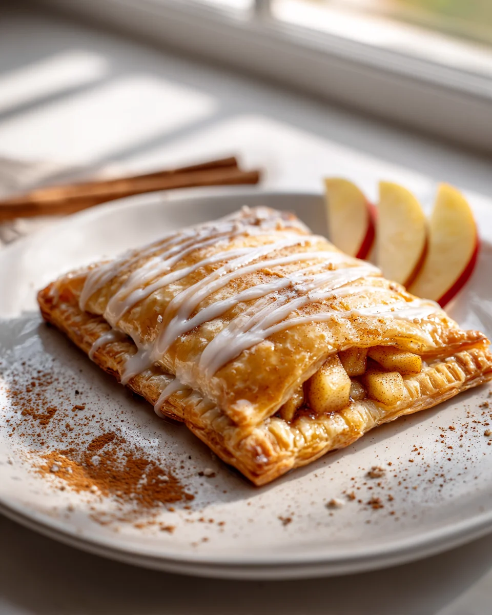 Easy Apple Cinnamon Breakfast Pop Tarts Recipe