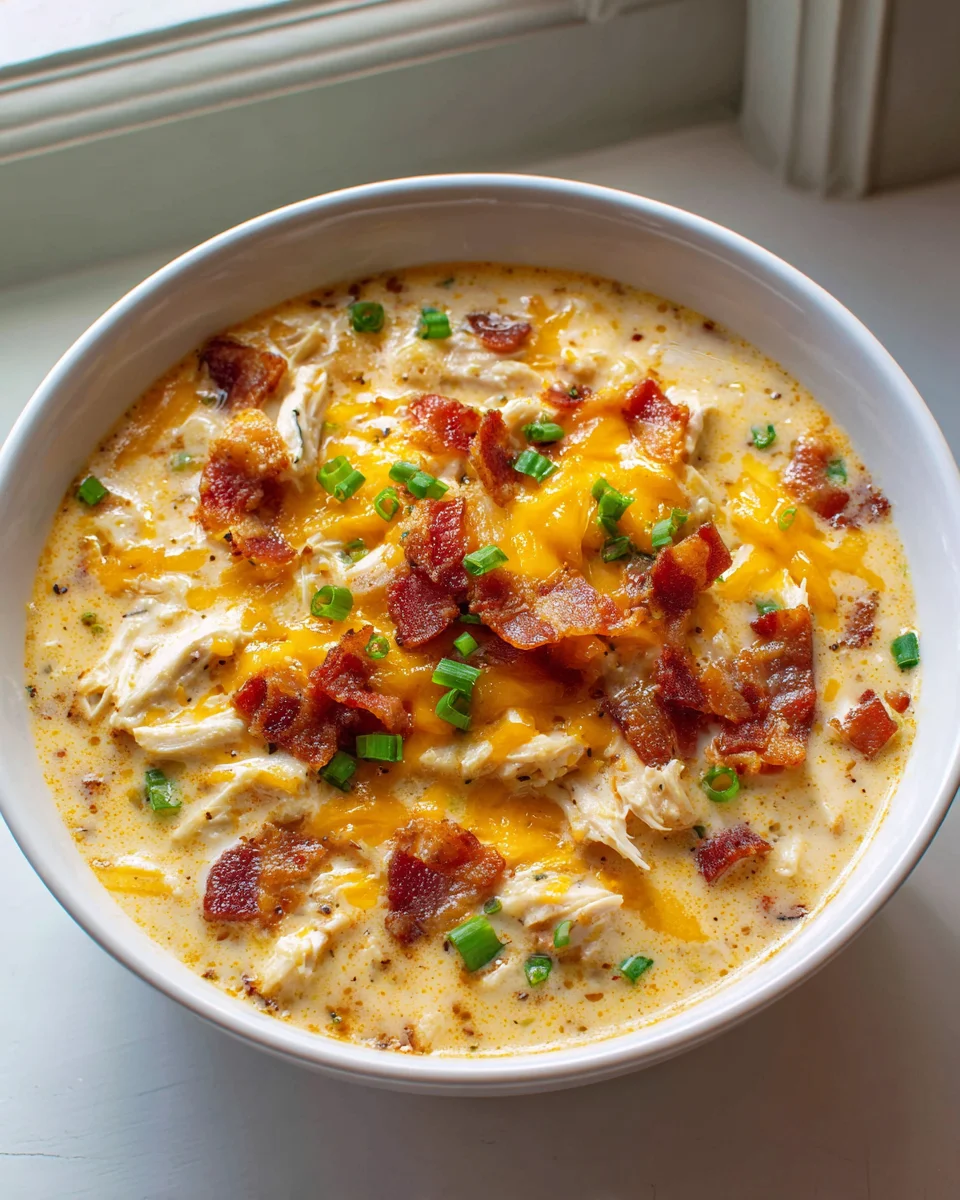 Ultimate Crack Chicken Soup: Creamy, Cheesy Goodness